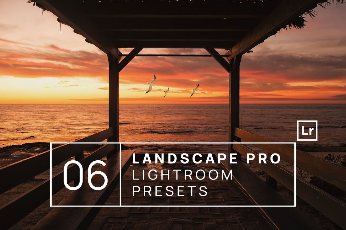 6 Landscape Pro Lightroom Presets Mobile