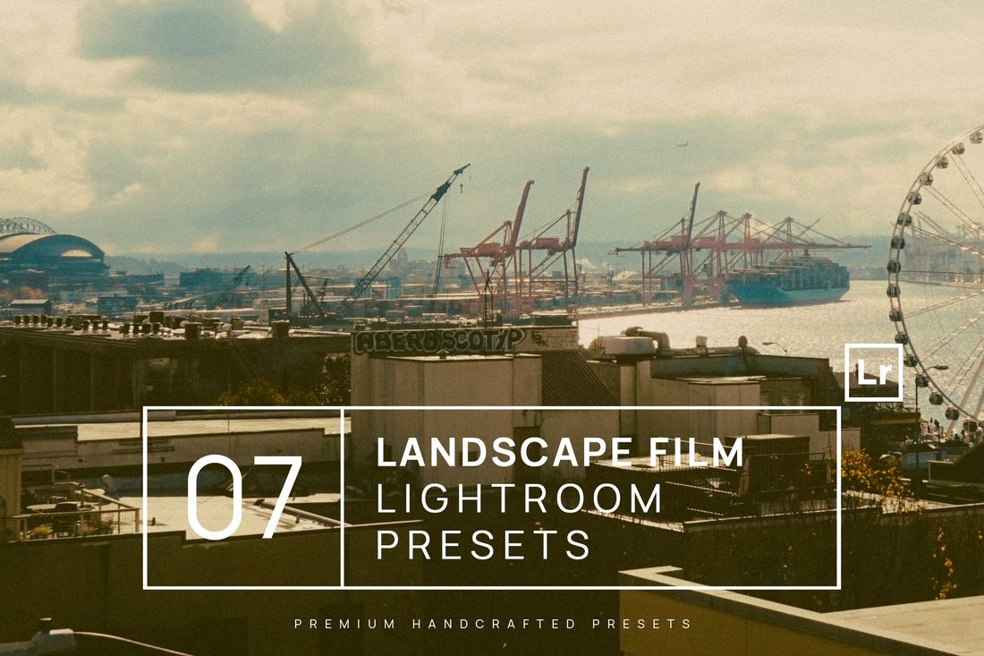 7 Landscape Film Lightroom Presets Mobile