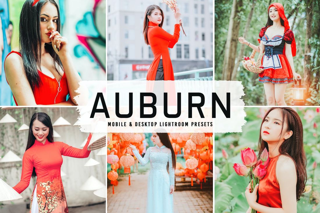 Auburn Mobile & Desktop Lightroom Presets
