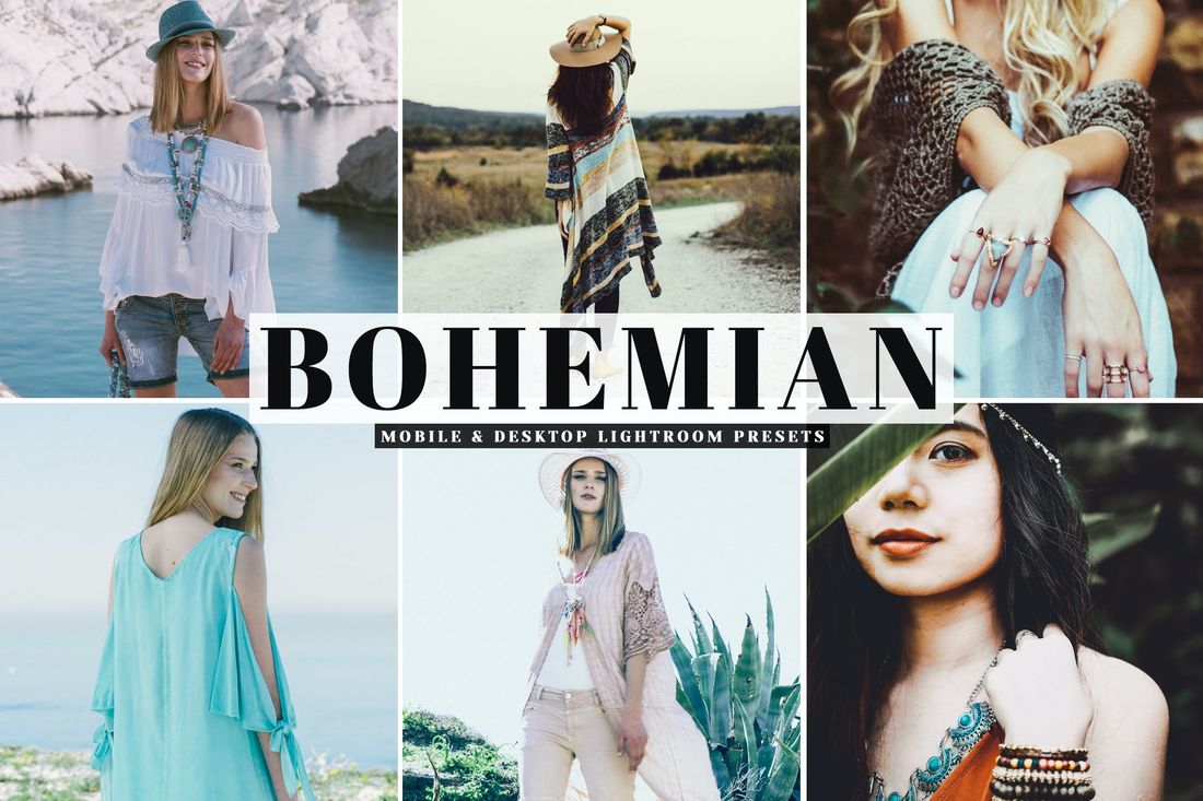 Bohemian Mobile & Desktop Lightroom Presets