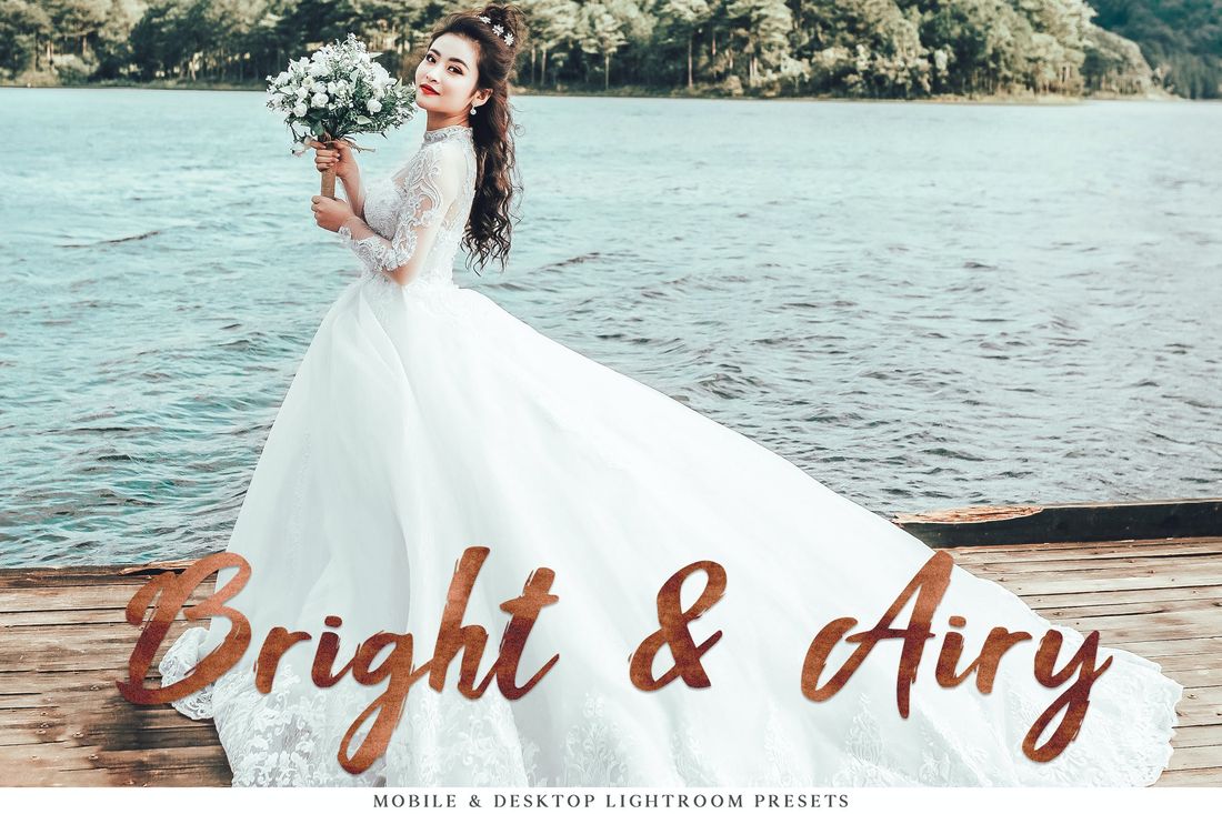 Bright & Airy Mobile & Desktop Lightroom Presets