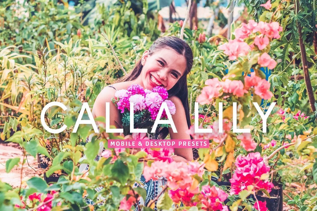 Calla Lily Mobile & Desktop Lightroom Presets