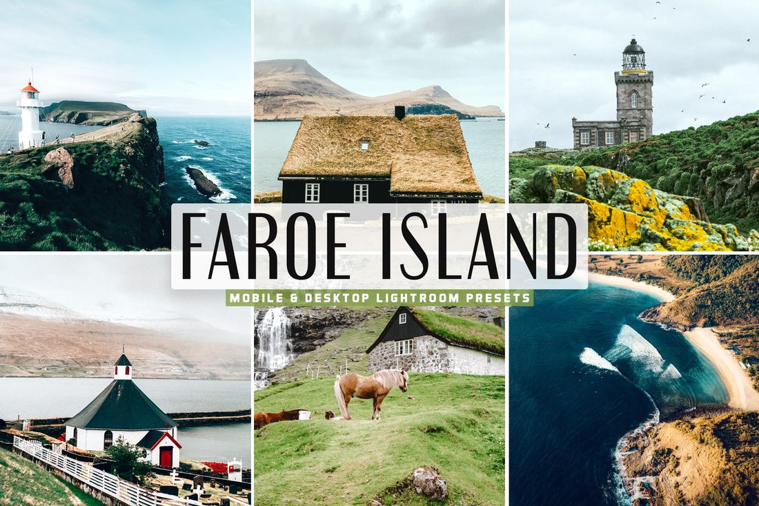 Faroe Island Mobile & Desktop Lightroom Presets