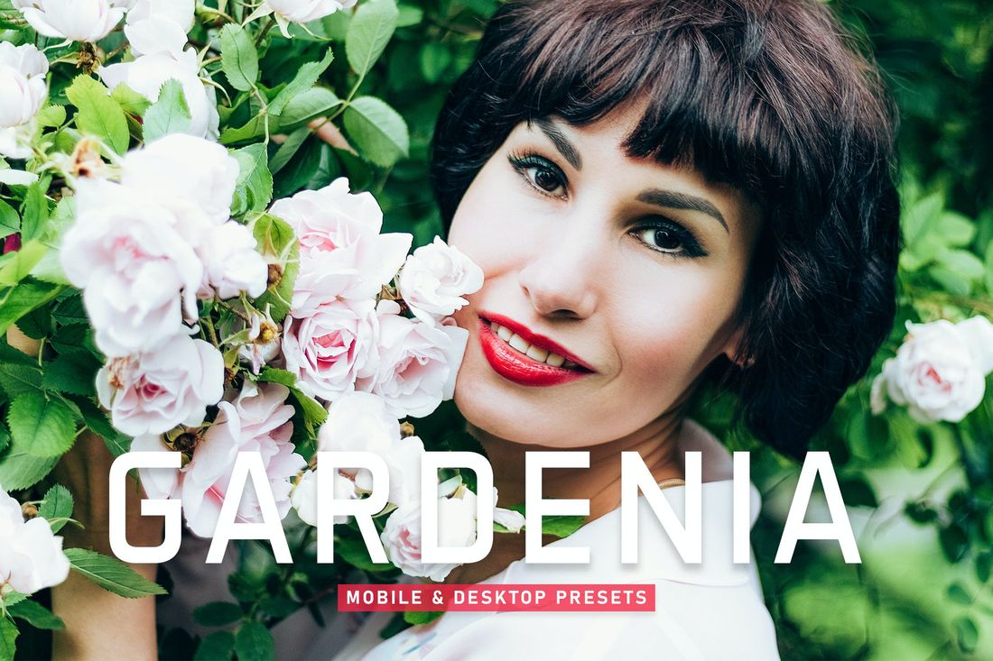 Gardenia Mobile & Desktop Lightroom Presets