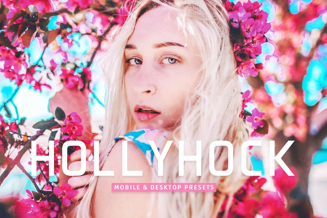 Hollyhock Mobile & Desktop Lightroom Presets