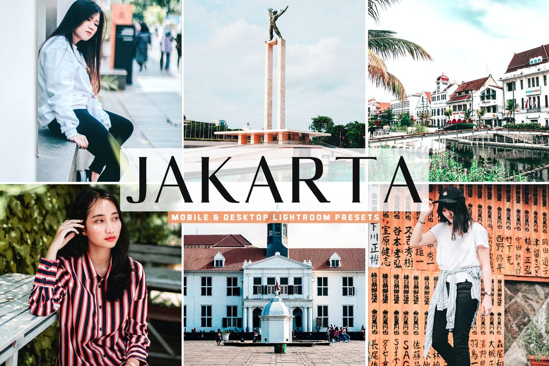 Jakarta Mobile & Desktop Lightroom Presets