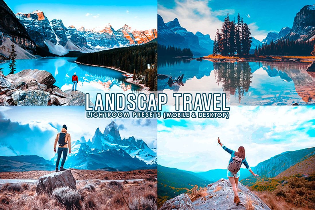 Landscape travel Preset For Mobile and Desktop