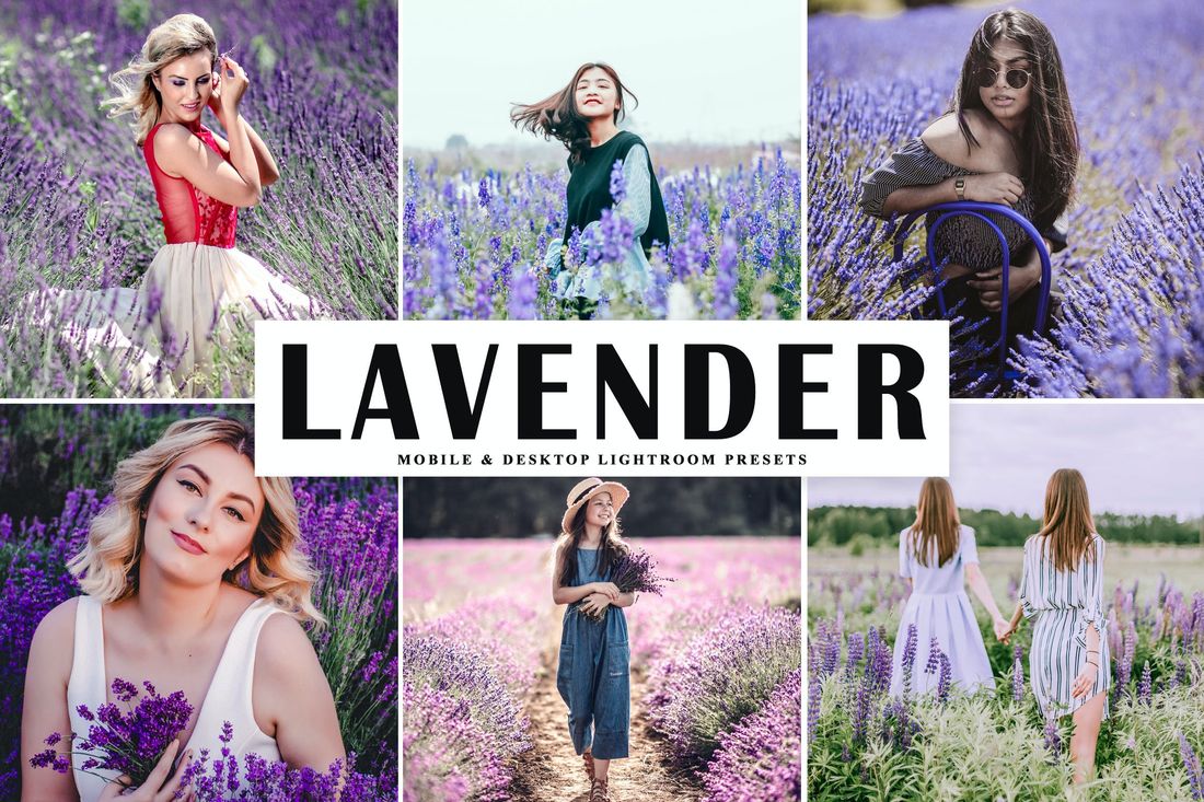 Lavender Mobile & Desktop Lightroom Presets