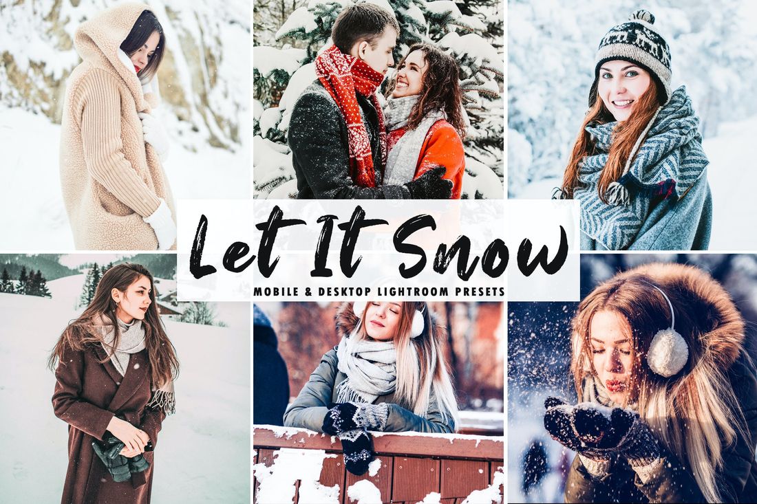 Let It Snow Mobile & Desktop Lightroom Presets