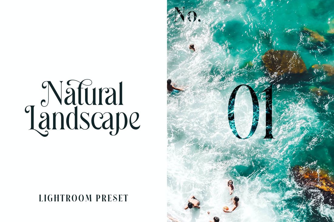 Lightroom Preset Natural Landscape No.01