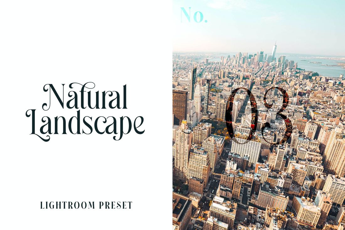 Lightroom Preset Natural Landscape No.03