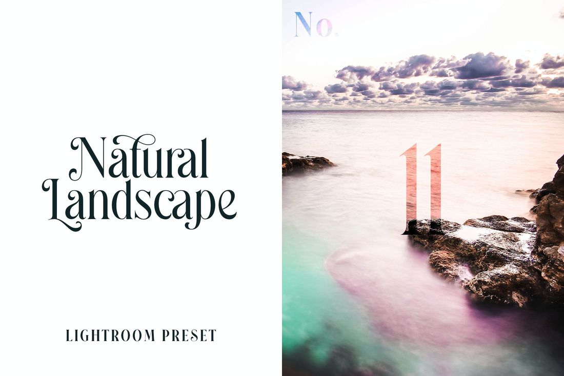 Lightroom Preset Natural Landscape No.11