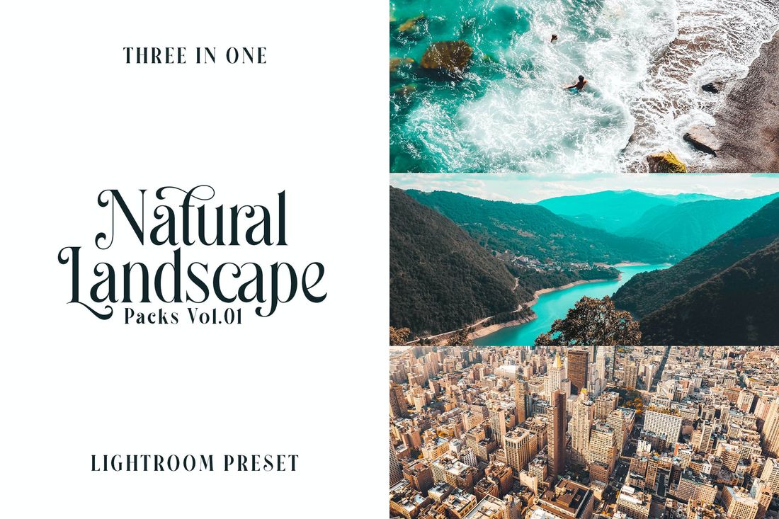 Lightroom Preset Natural Landscape Vol.01