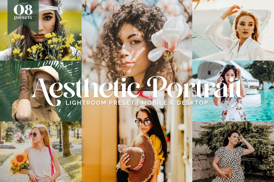 Lightroom Presets Aesthetic Portrait Style IG
