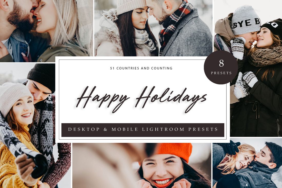Lightroom Presets Happy Holiday