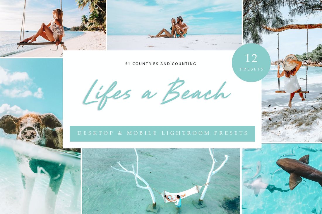 Lightroom Presets Lifes a beach