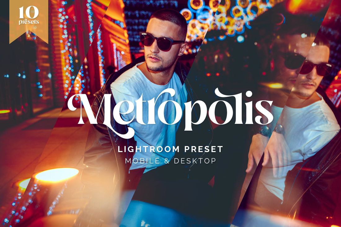 Lightroom Presets Metropolis Cyberpunk TW