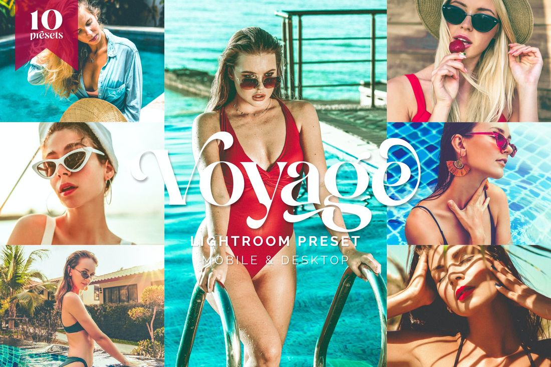 Lightroom Presets Voyage Retro Summer Tones TW