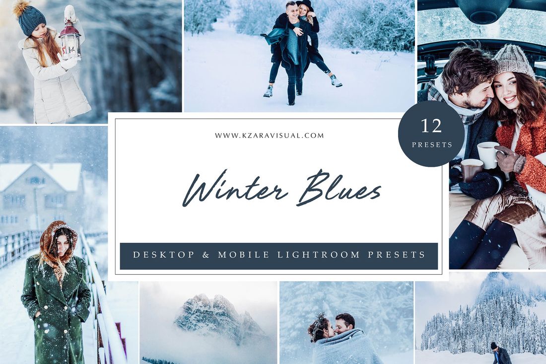 Lightroom Presets Winter Blues