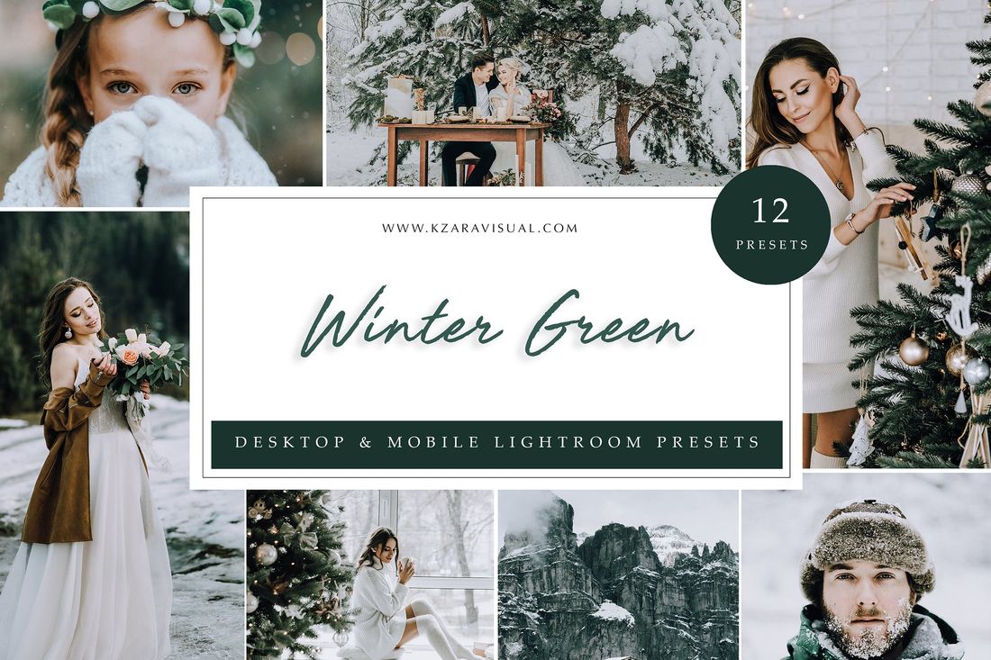 Lightroom Presets Winter Green