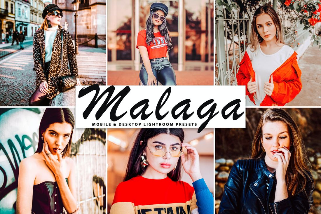 Malaga Mobile & Desktop Lightroom Presets