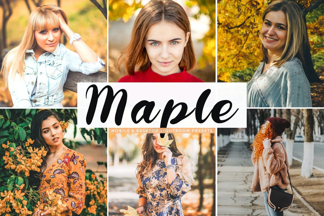Maple Mobile & Desktop Lightroom Presets