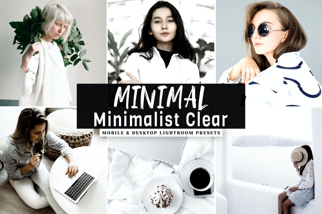 MINIMAL Minimalist Clear Lightroom Presets