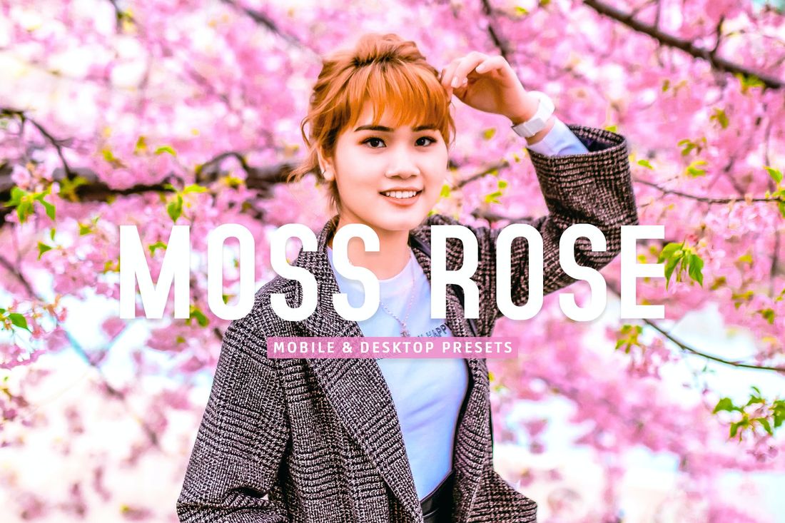 Moss Rose Mobile & Desktop Lightroom Presets