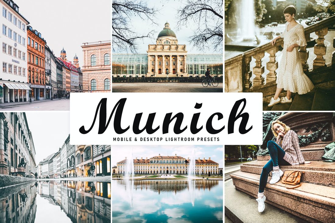 Munich Mobile & Desktop Lightroom Presets