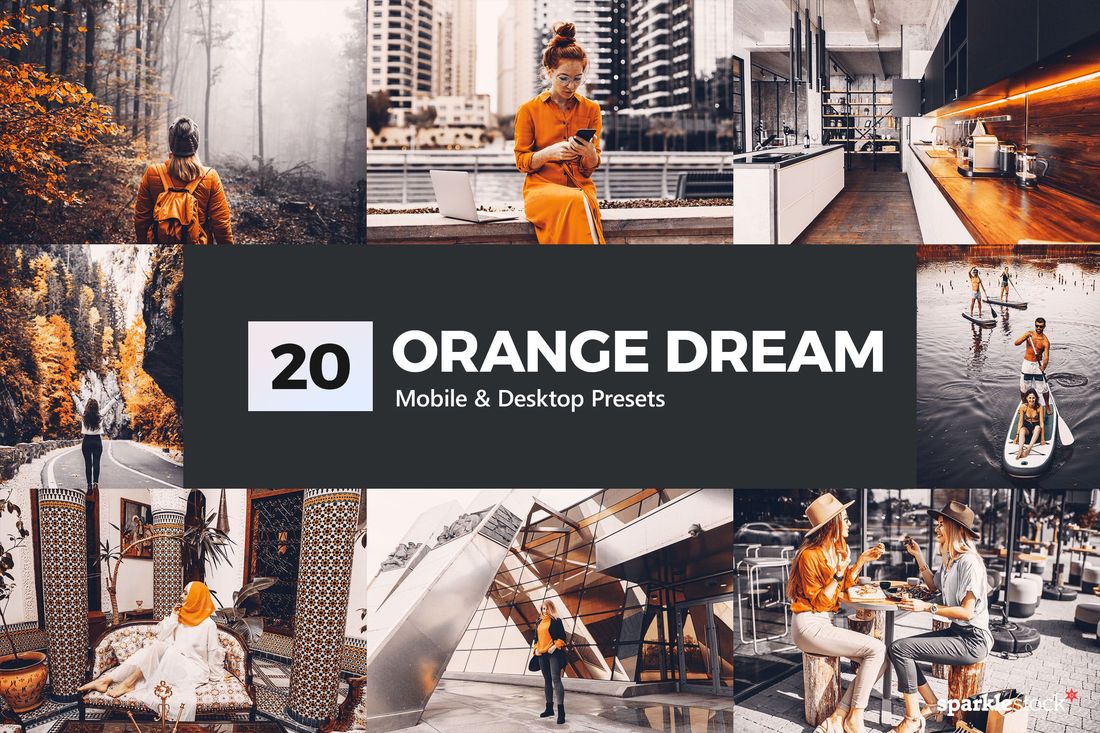 Orange Dream Lightroom Presets & LUTs