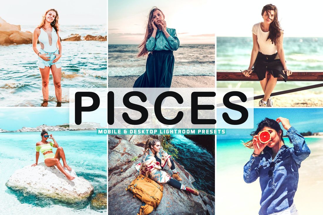 Pisces Mobile & Desktop Lightroom Presets
