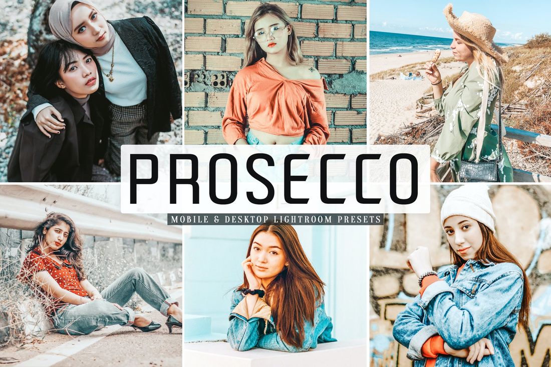 Prosecco Mobile & Desktop Lightroom Presets