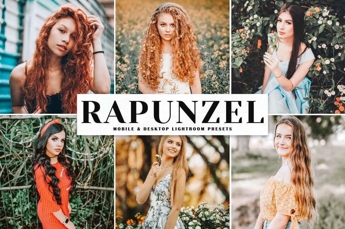 Rapunzel Mobile & Desktop Lightroom Presets