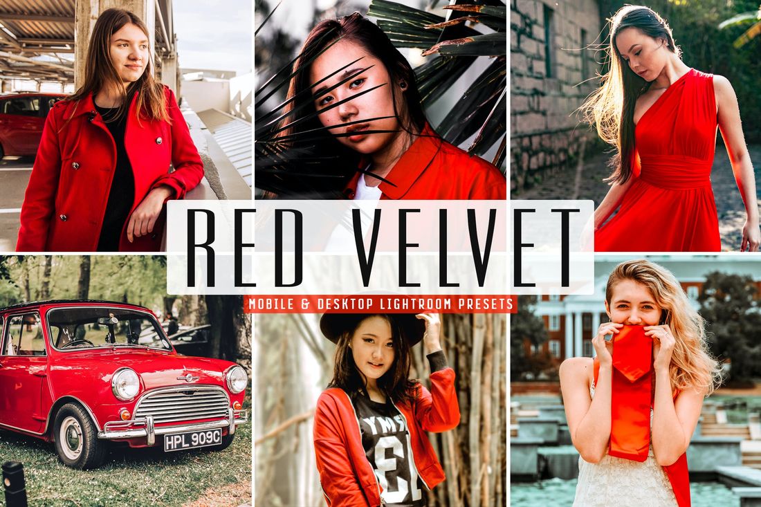 Red Velvet Mobile & Desktop Lightroom Presets