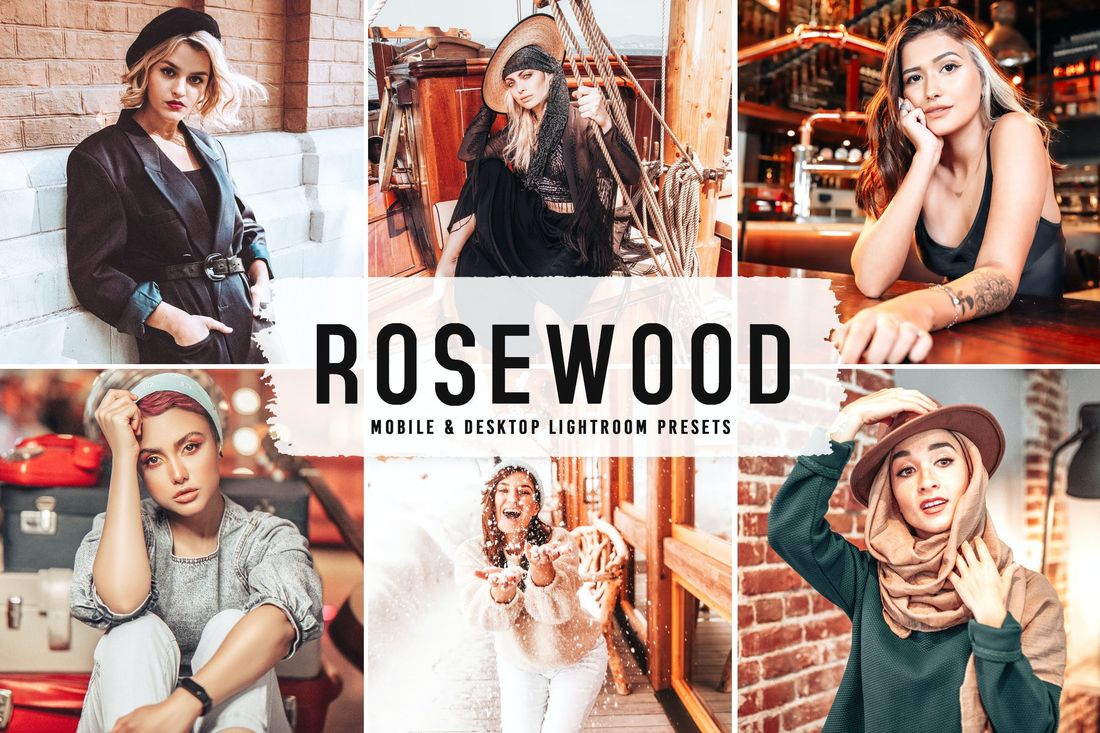 Rosewood Mobile & Desktop Lightroom Presets
