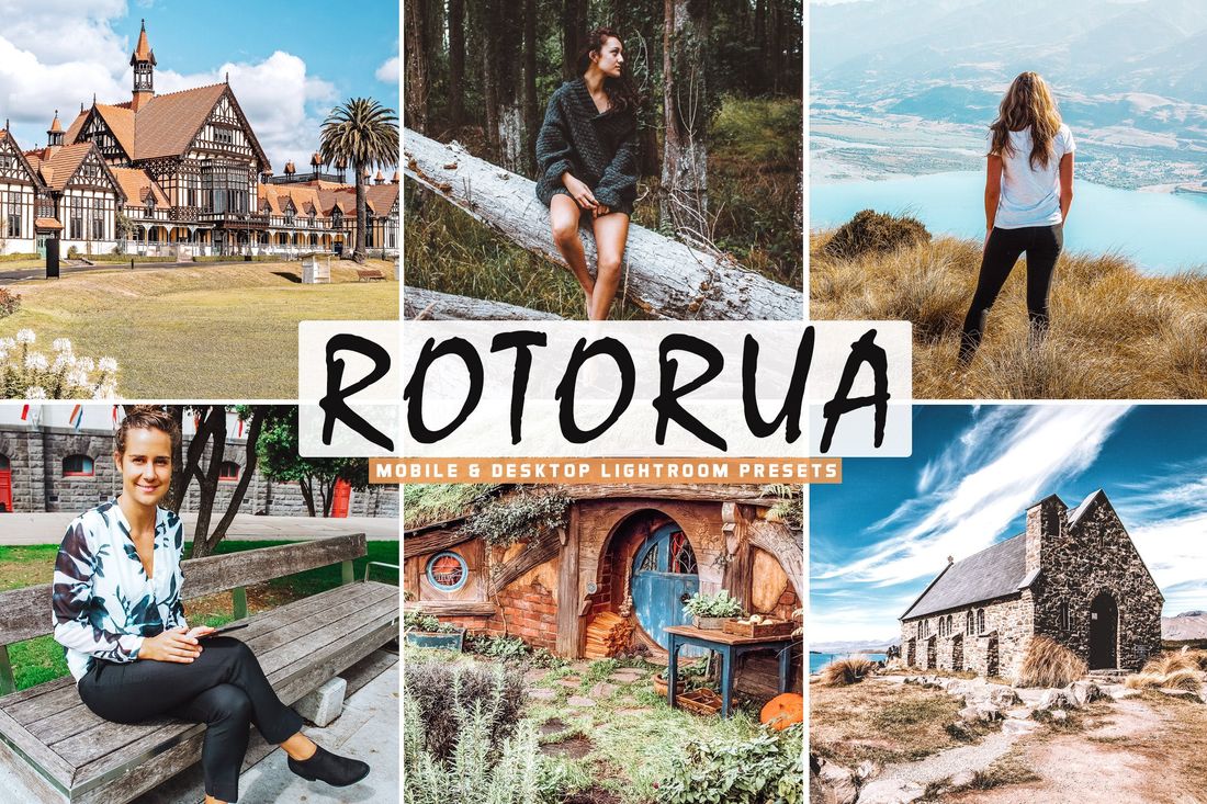 Rotorua Mobile & Desktop Lightroom Presets