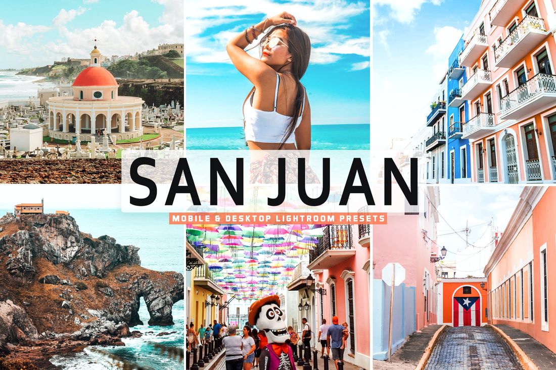 San Juan Mobile & Desktop Lightroom Presets