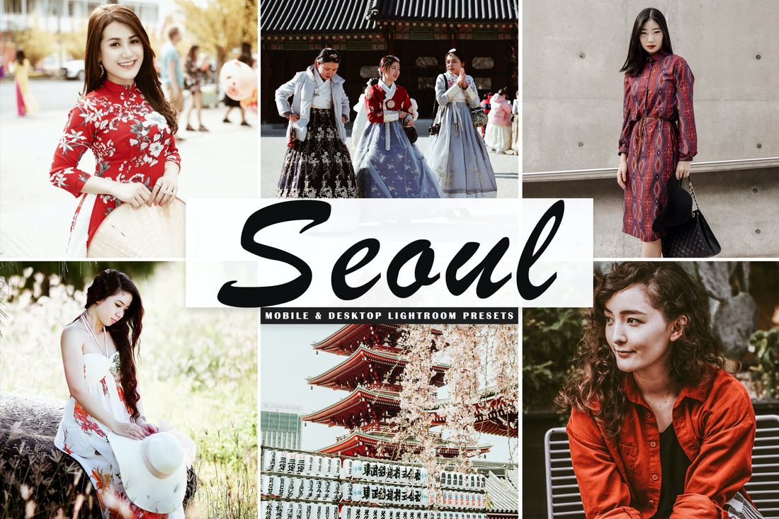 Seoul Mobile & Desktop Lightroom Presets
