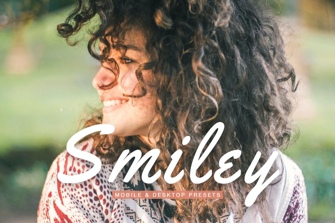 Smiley Mobile & Desktop Lightroom Presets