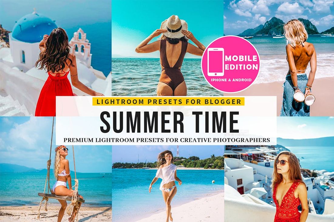 Summer time Lightroom presets
