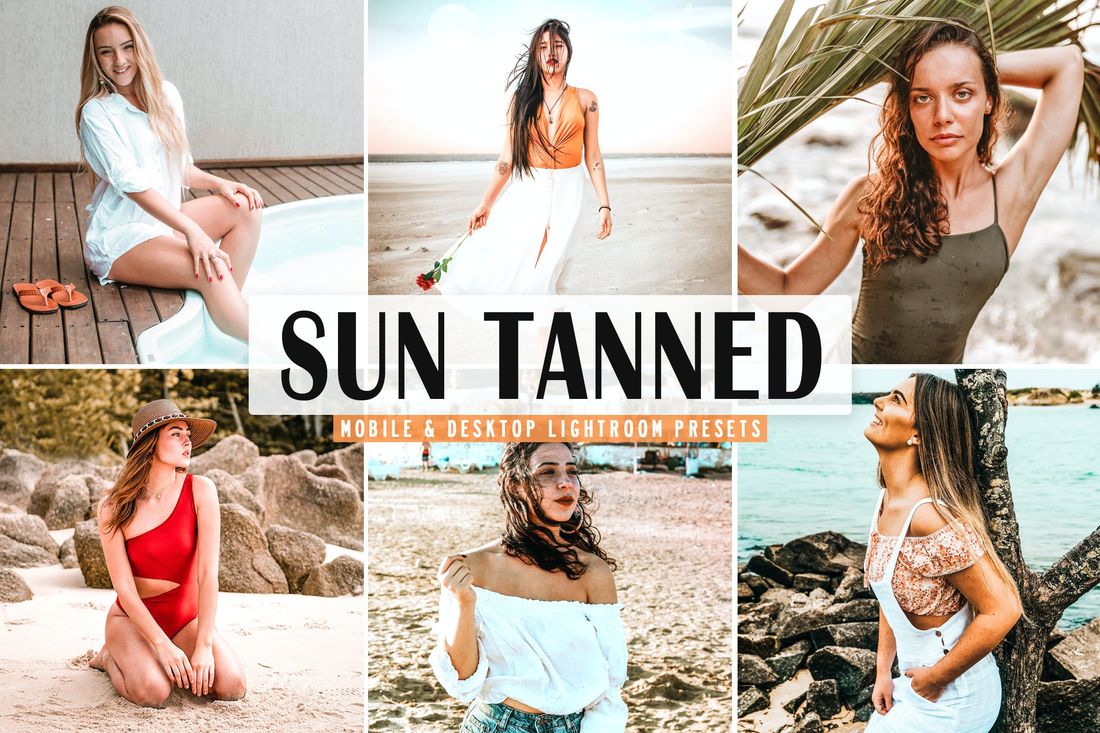 Sun Tanned Mobile & Desktop Lightroom Presets