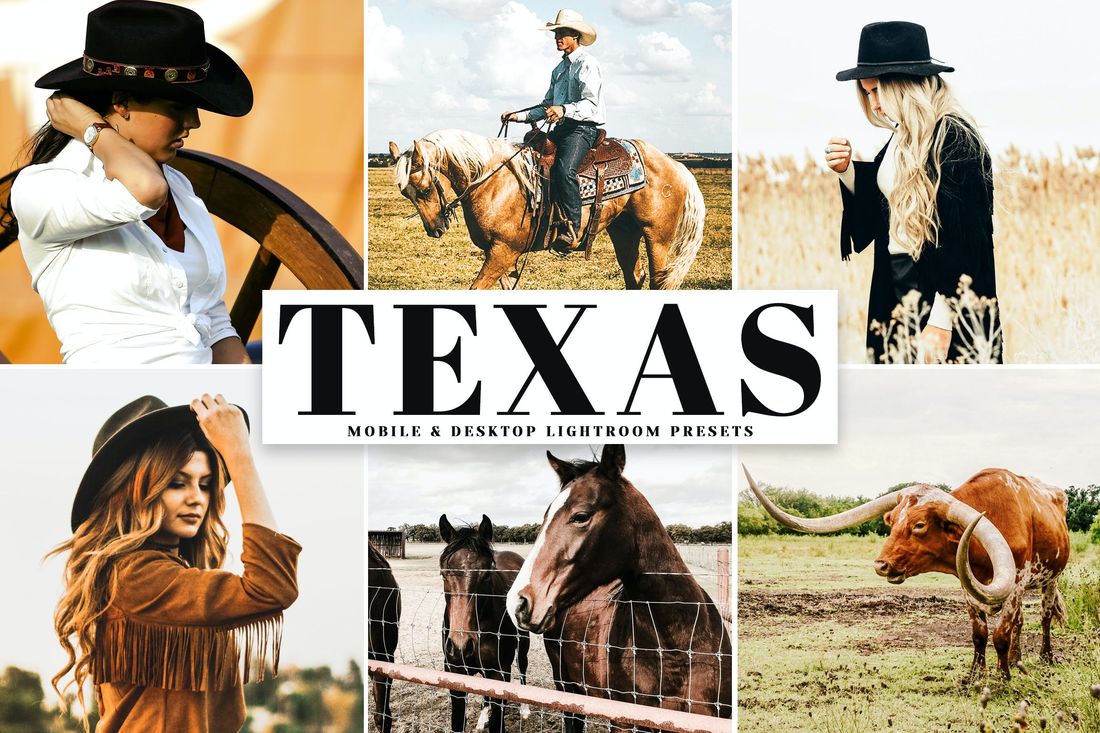 Texas Mobile & Desktop Lightroom Presets