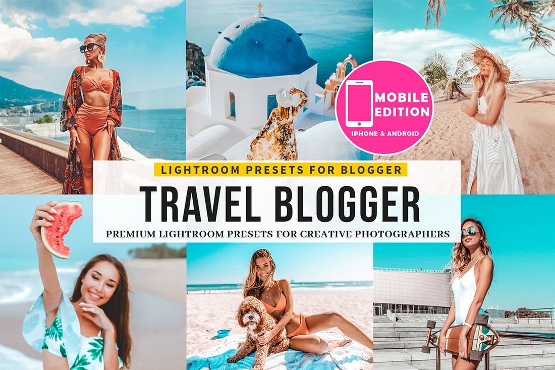 Travel blogger Lightroom Presets