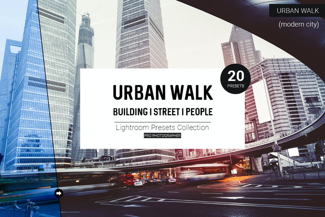 Urban Walk Lightroom Presets