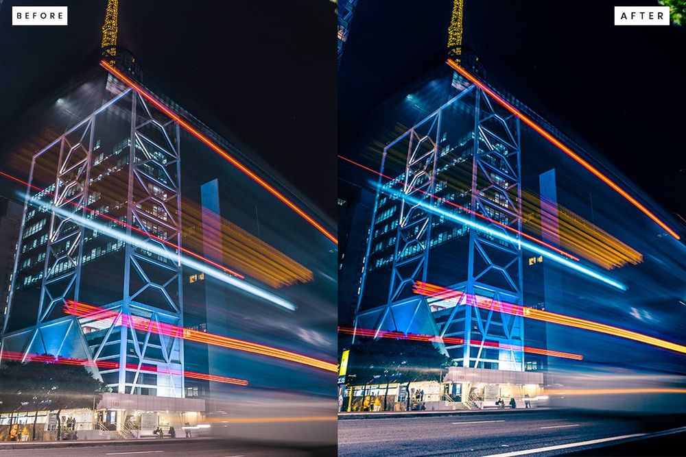 10 Cyberpunk Lightroom Presets