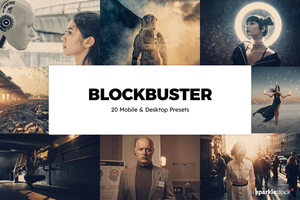20 Blockbuster Lightroom Presets & LUTs
