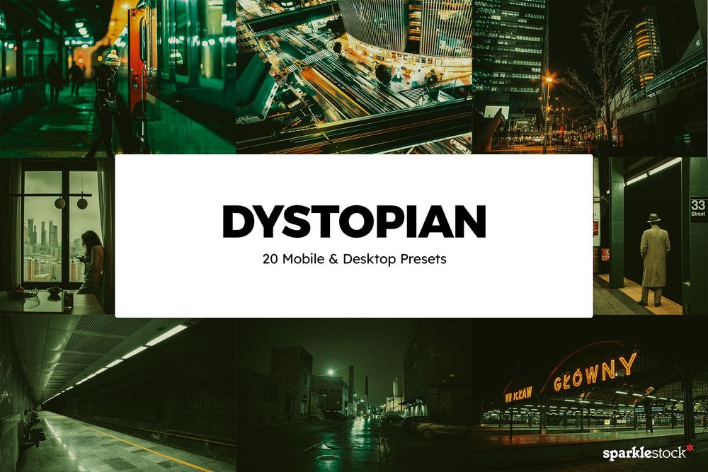 20 Dystopian Lightroom Presets & LUTs