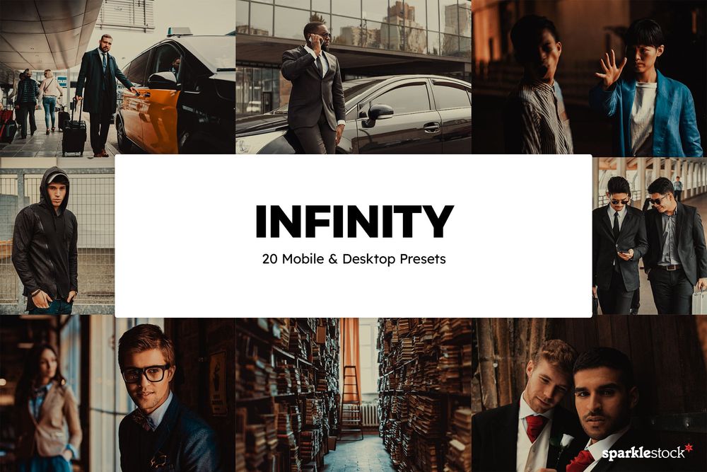 20 Infinity Lightroom Presets & LUTs