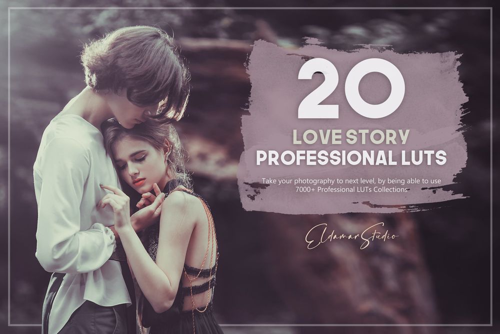 20 Love Story LUTs Pack