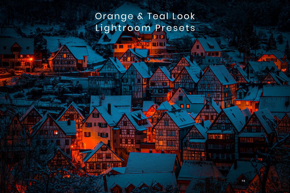 20 Orange & Teal Look Lightroom Presets